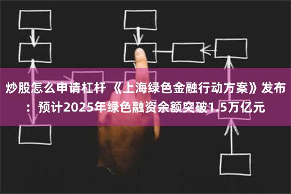 炒股怎么申请杠杆 《上海绿色金融行动方案》发布：预计2025年绿色融资余额突破1.5万亿元